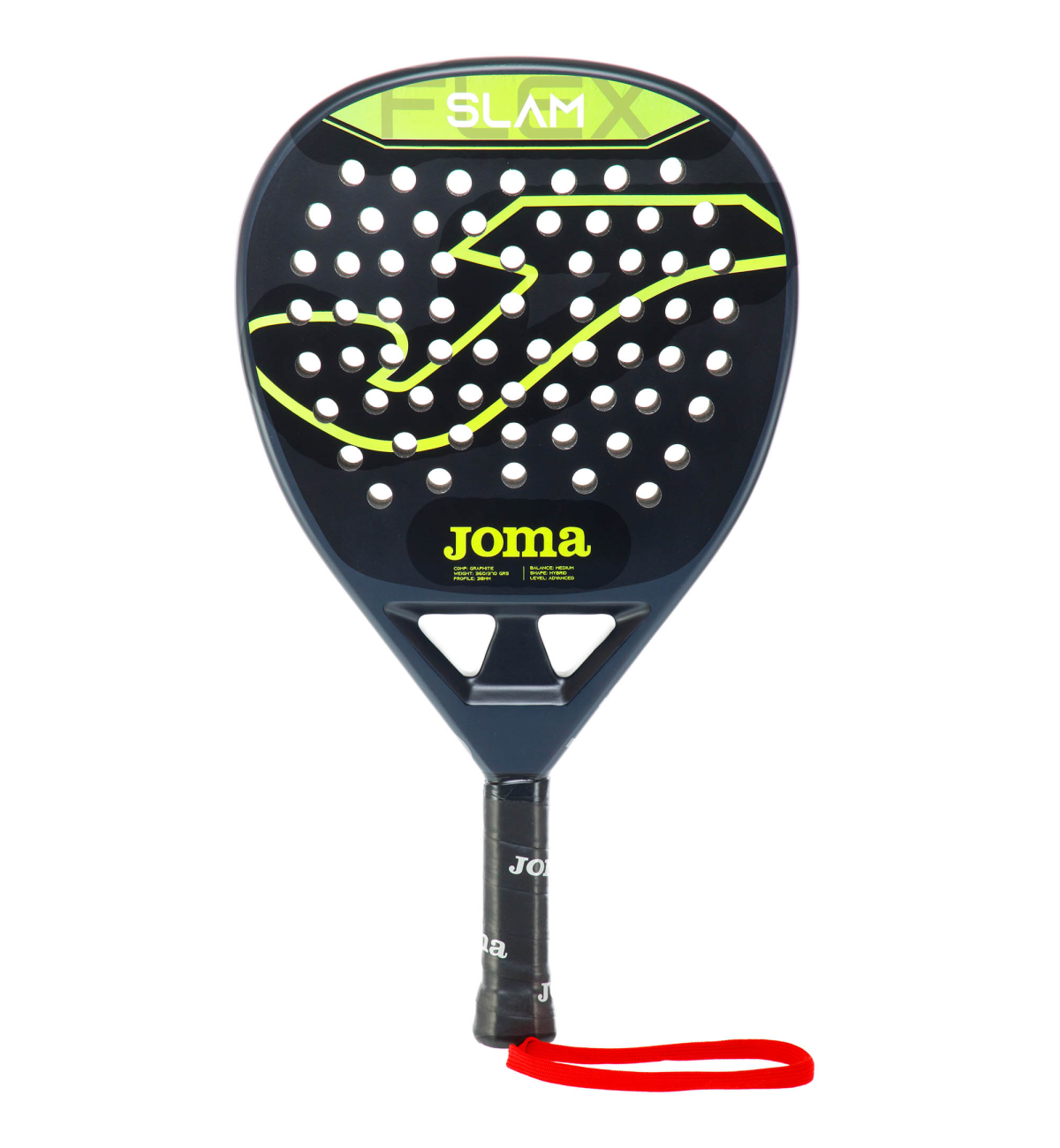 Ракетка для падел тенниса Joma Slam dark grey with cover