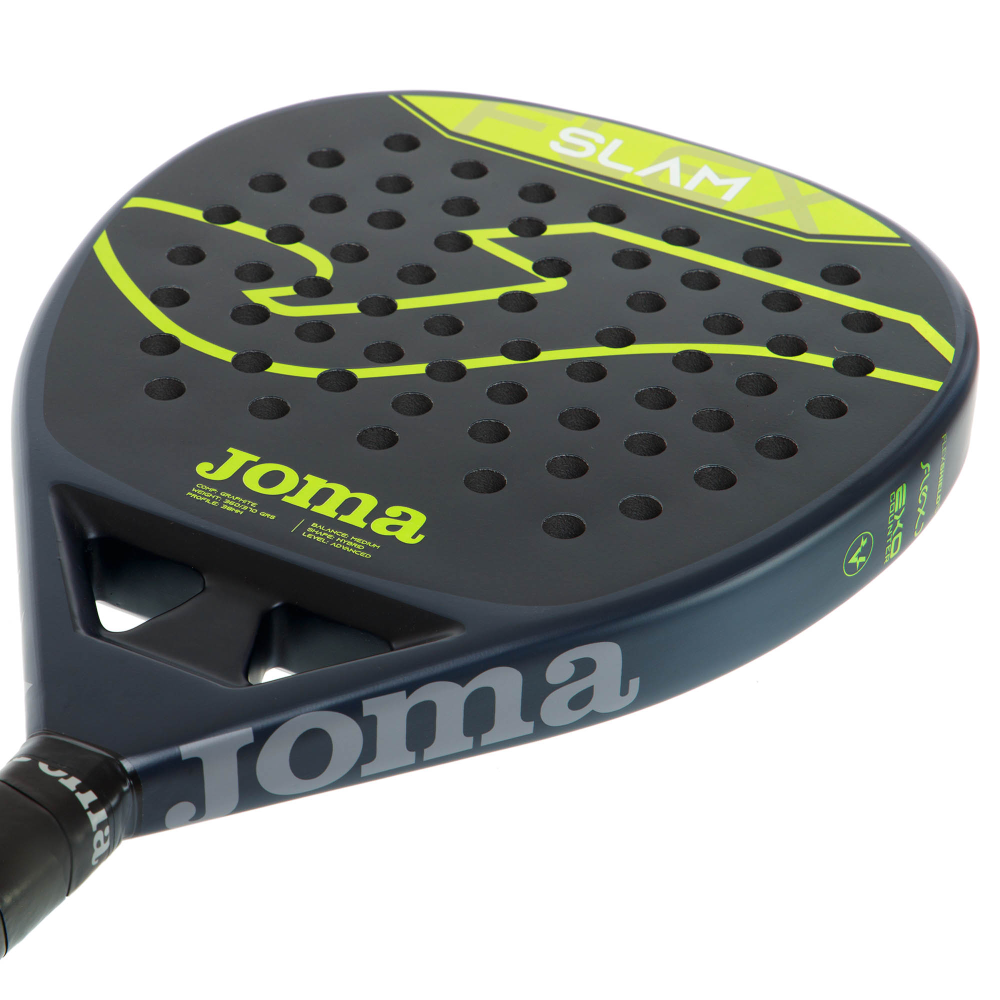 Ракетка для падел тенниса Joma Slam dark grey with cover 401186.154 Ракетка для падел тенниса Joma Slam dark grey with cover 401186.154