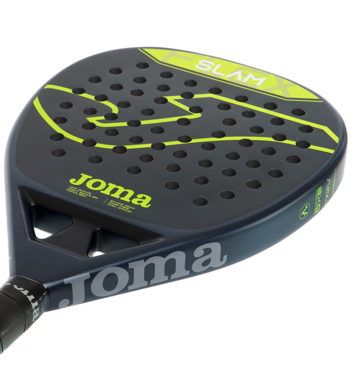 Ракетка для падел тенниса Joma Slam dark grey with cover
