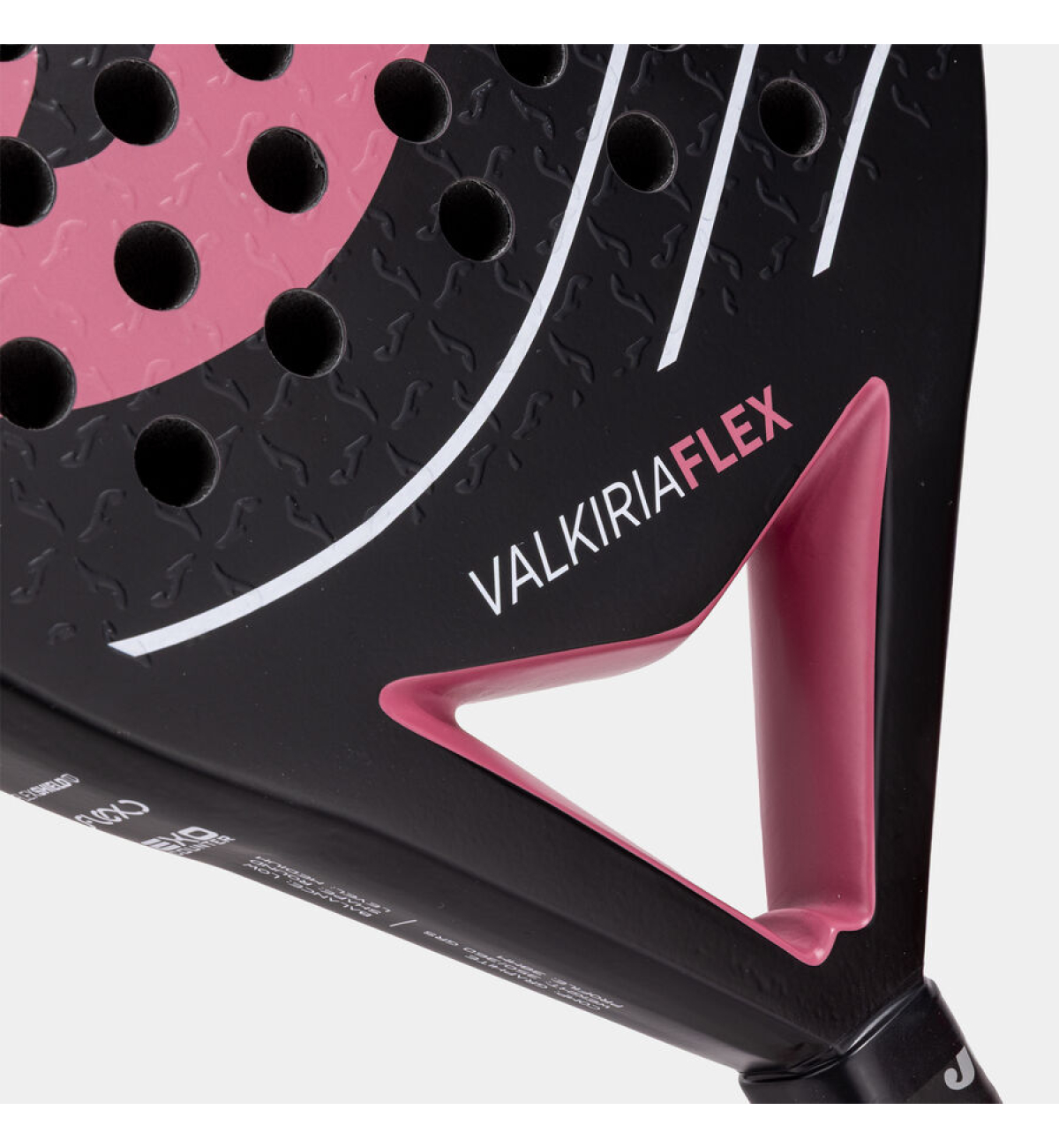 Ракетка для падел тенниса Joma Valkiria Flex Black/Pink