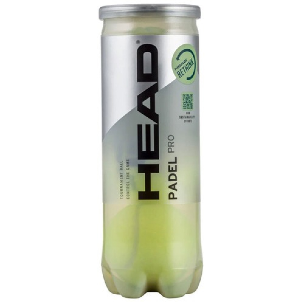 Мячи для падел Head Padel Pro 3B 575613 Мячи для падел Head Padel Pro 3B 575613