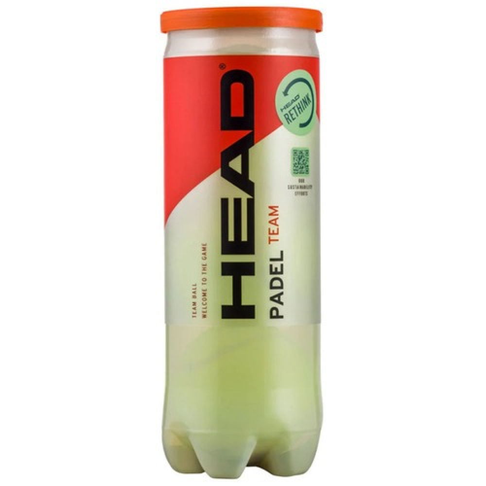 Мячи для падел Head Padel Team 3B 575651 Мячи для падел Head Padel Team 3B 575651