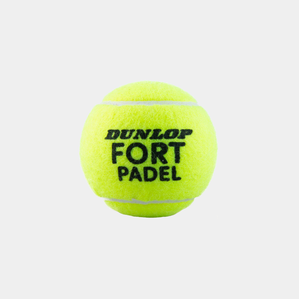 М'ячі для падел Dunlop FORT PADEL 3PET 601555 М'ячі для падел Dunlop FORT PADEL 3PET 601555