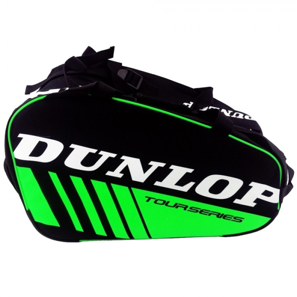 Сумка для падел тенісу Dunlop padel paletero intro blk/green 623852 Сумка для падел тенісу Dunlop padel paletero intro blk/green 623852