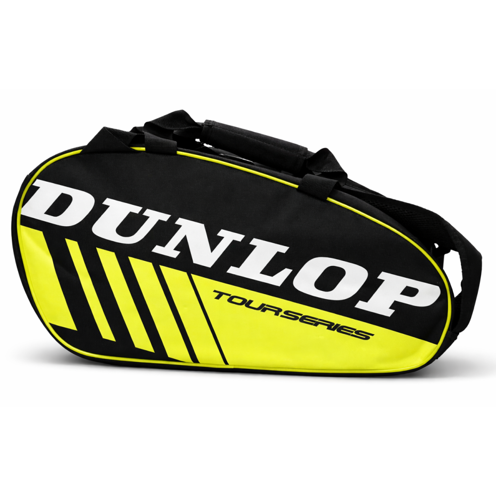 Сумка для падел тенісу Dunlop padel paletero intro blk/yellow 623854 Сумка для падел тенісу Dunlop padel paletero intro blk/yellow 623854
