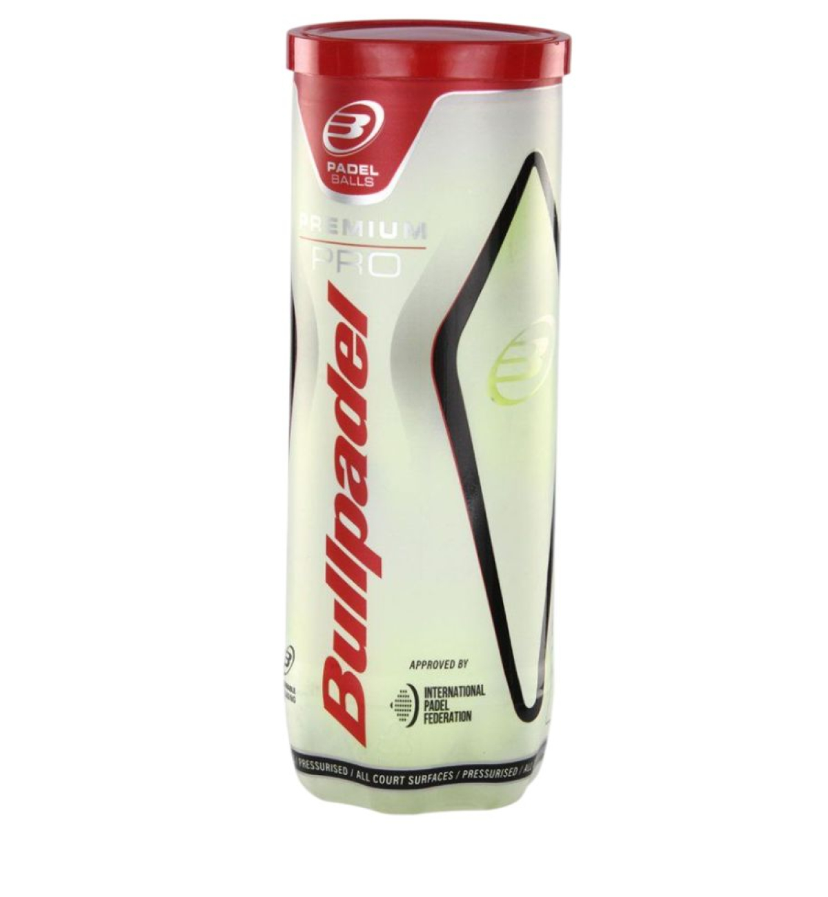 М'ячі для падел тенісу Bullpadel Premium Pro 3B
