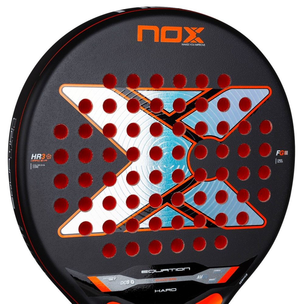 Ракетка для падел тенісу Nox Equation Hard Advanced Round Ракетка для падел тенісу Nox Equation Hard Advanced Round