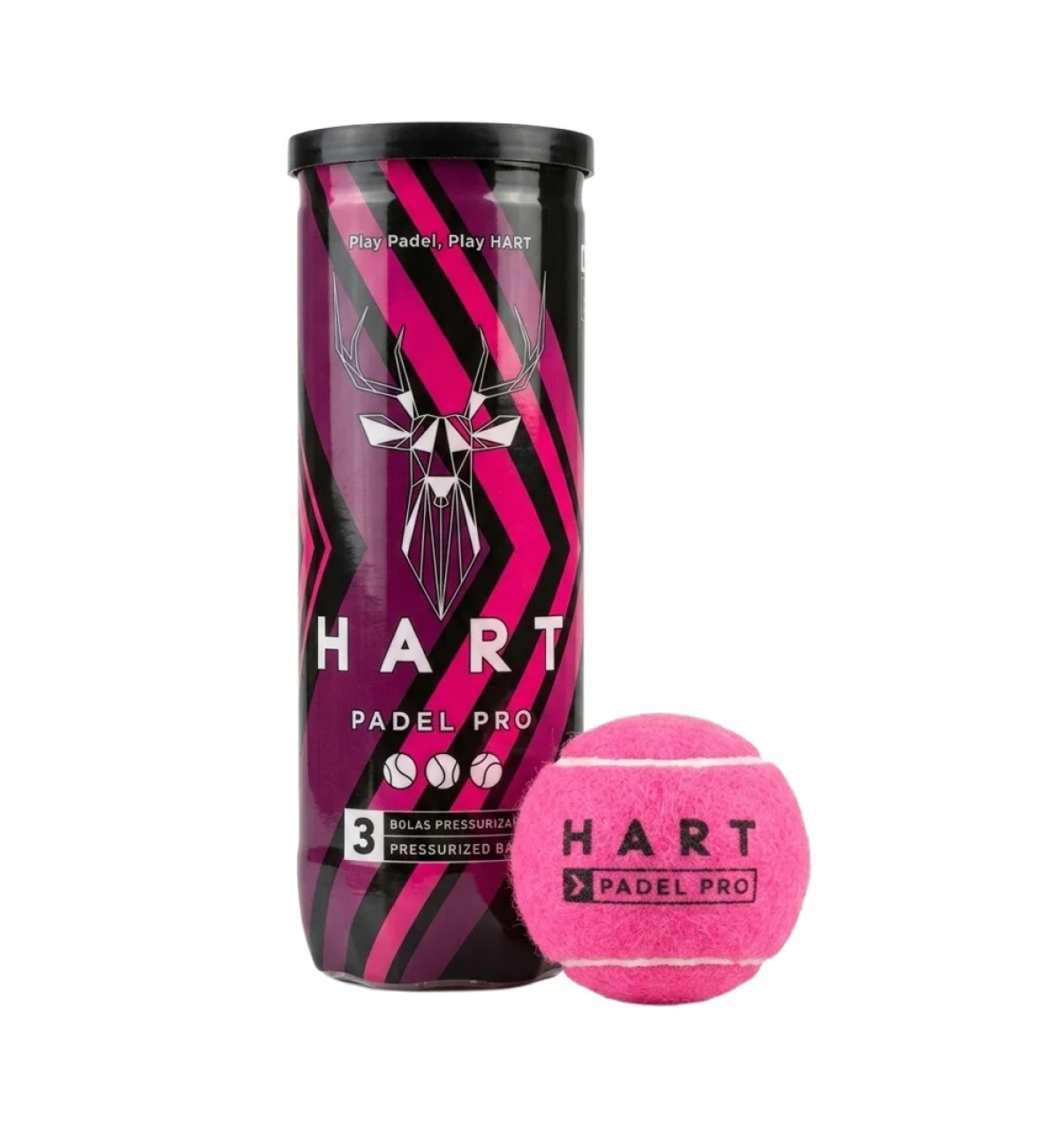 М'ячі для падел Hart Padel Pro Balls 3-Pack 13865