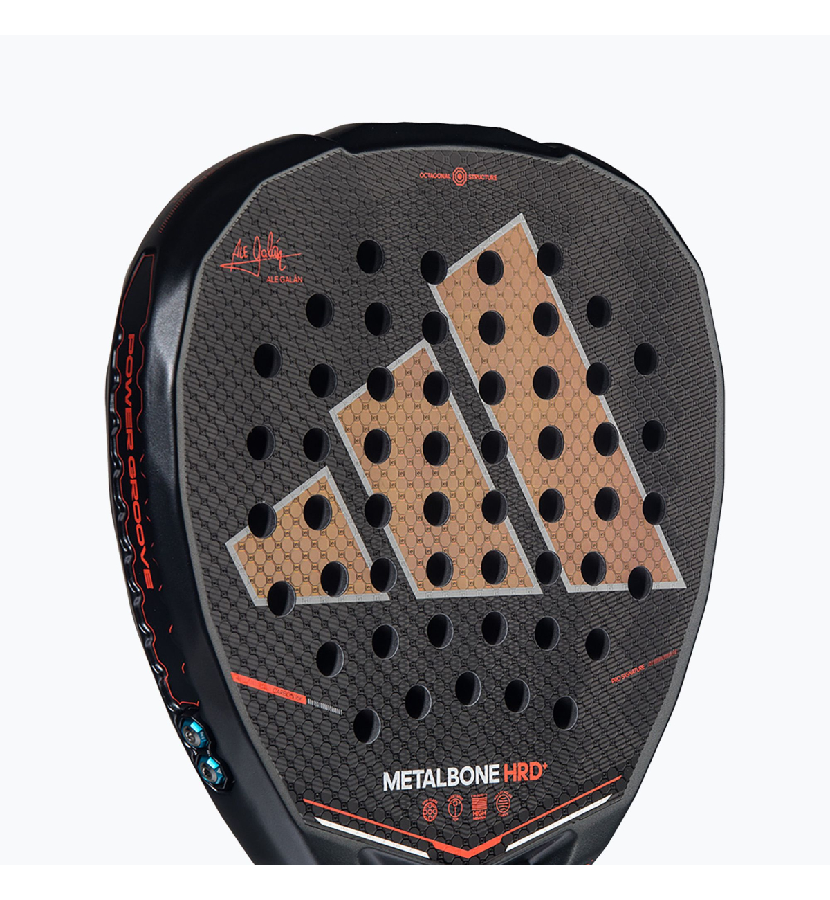 Ракетка падел Adidas Metalbone HRD+ 2026 Ale Galan