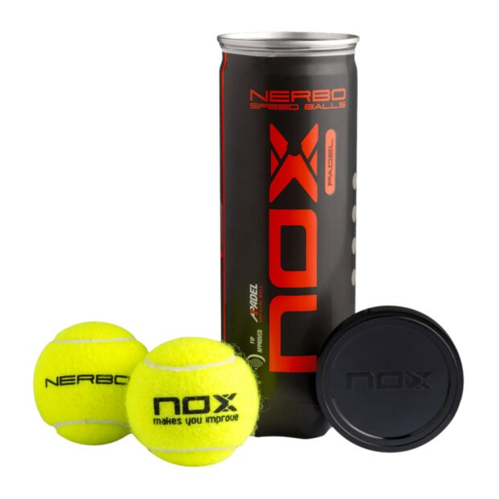 М'ячі для падел тенісу Nox NERBO Speed Padel 3B М'ячі для падел тенісу Nox NERBO Speed Padel 3B