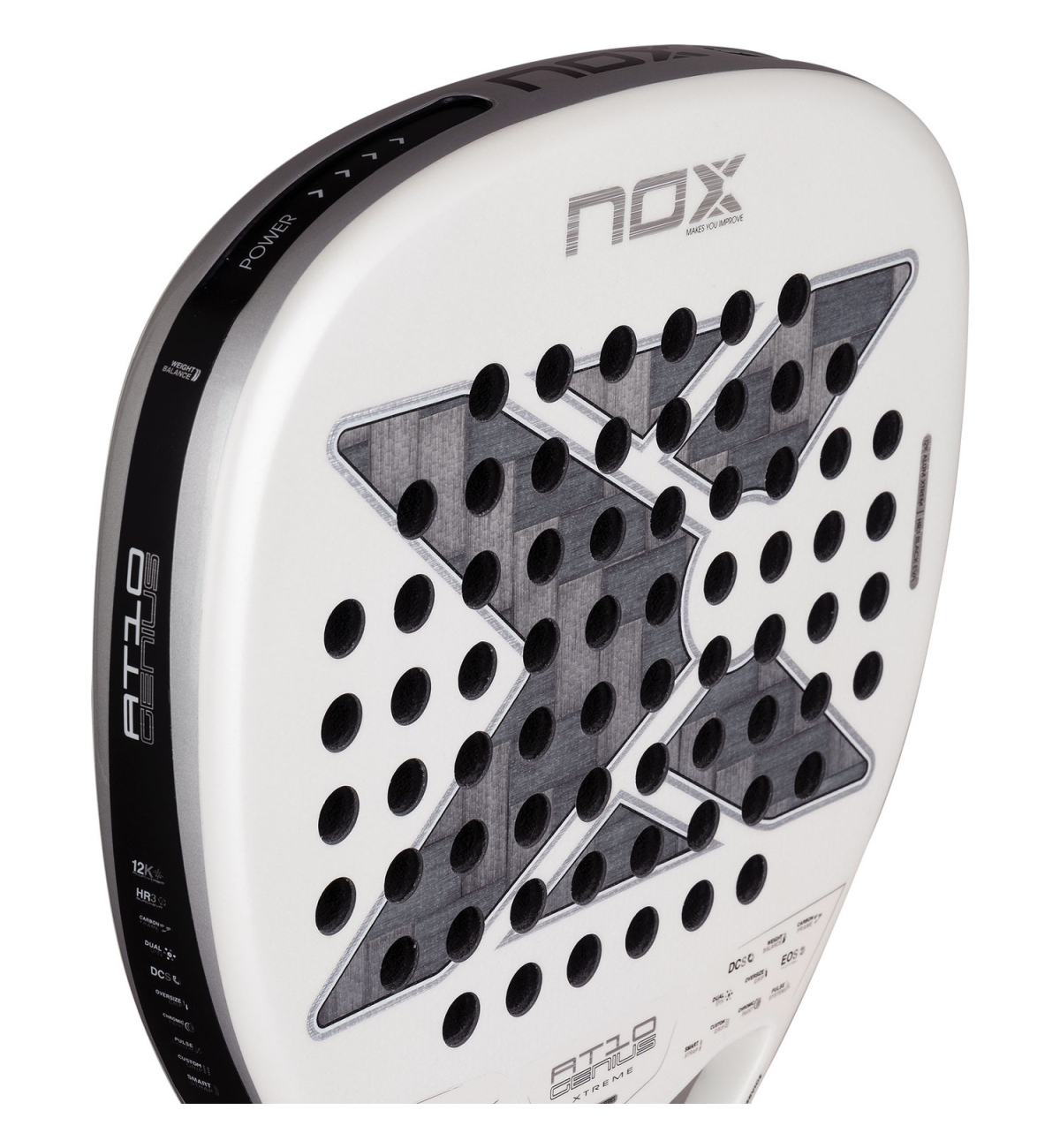 Ракетка падел Nox AT10 Luxury Genius Attack 12K Alum Xtrem 2026