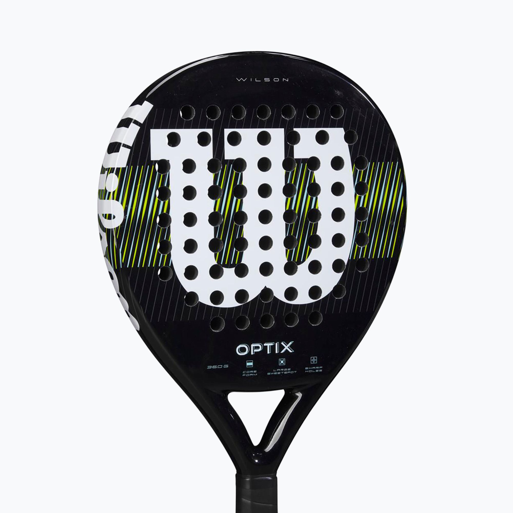 Ракетка для падел тенісу Wilson OPTIX V1 BLACK PADEL WR181611U2 Ракетка для падел тенісу Wilson OPTIX V1 BLACK PADEL WR181611U2