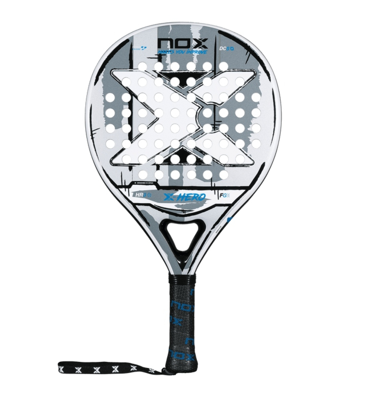 Ракетка падел Nox X-Hero White
