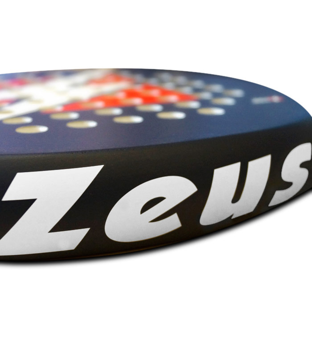 Ракетка для падел тенниса Zeus Racchetta logo bl/re