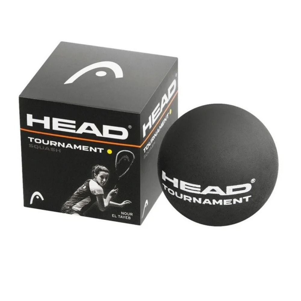 Мяч для сквоша Head Tournament Squash Ball 1 желтая Мяч для сквоша Head Tournament Squash Ball 1 желтая