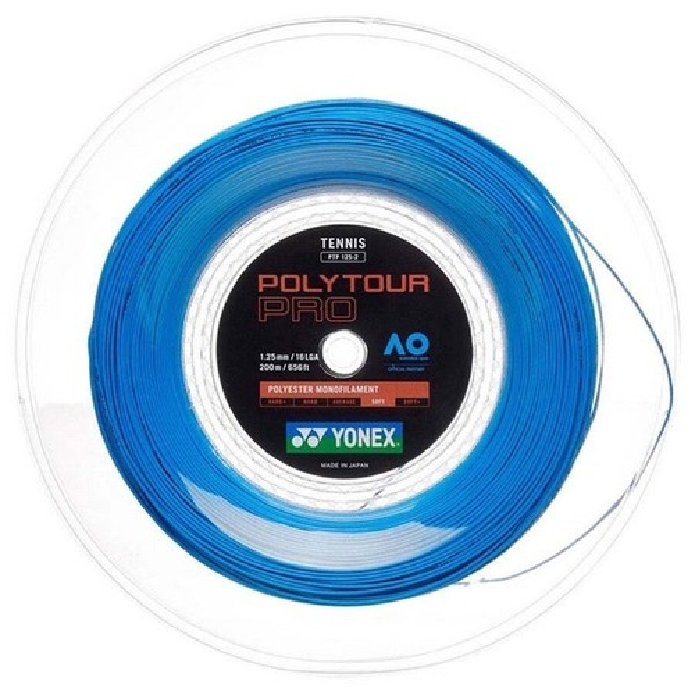 Бобина Yonex Poly Tour Pro Deep Blue 200m 1.25mm Бобина Yonex Poly Tour Pro Deep Blue 200m 1.25mm