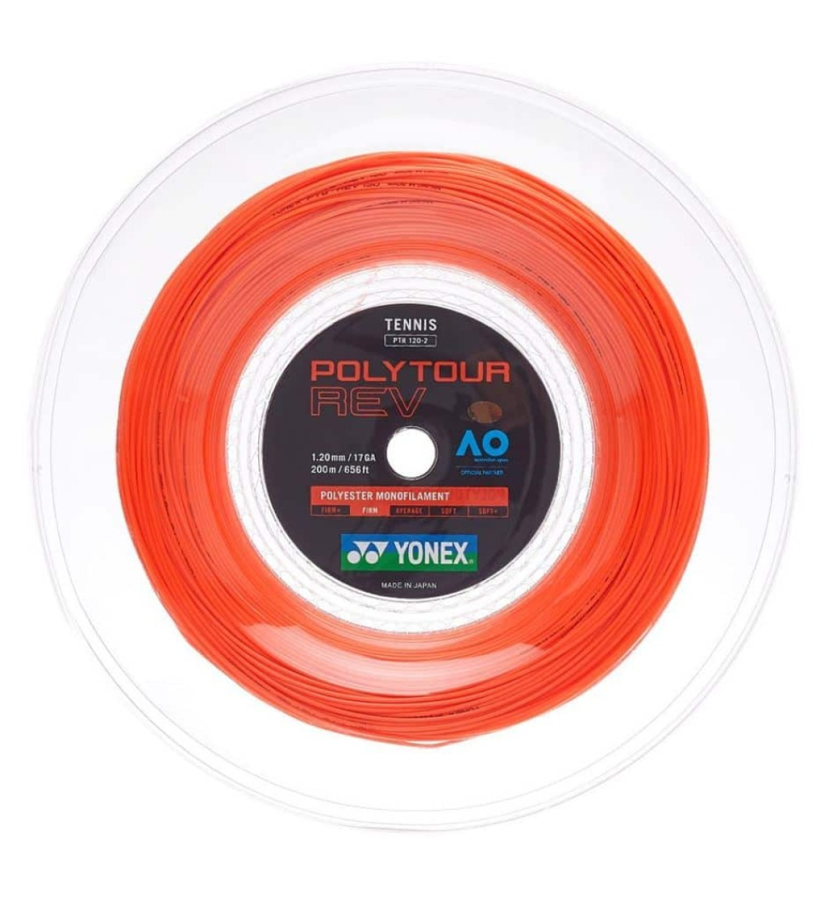 Комплект струн Yonex Poly Tour Rev Bright Orange