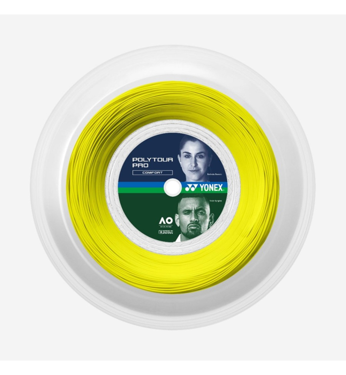 Бобина Yonex Poly Tour Pro Flash yellow 200m 1.25mm