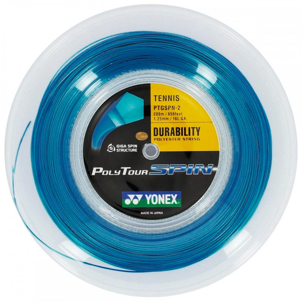 Комплект струн Yonex Poly Tour Spin Blue Комплект струн Yonex Poly Tour Spin Blue