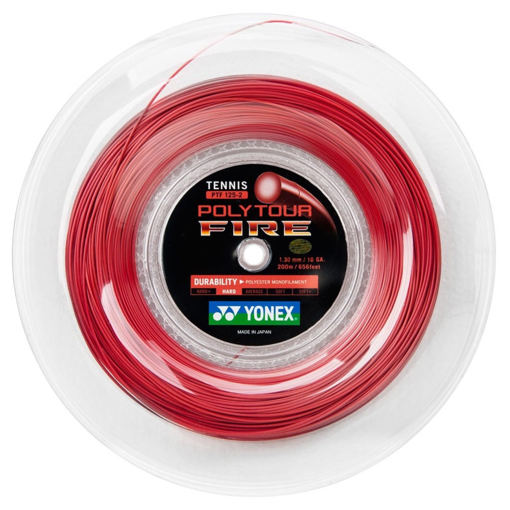 Комплект струн Yonex Poly Tour Fire Red на 1 ракетку Комплект струн Yonex Poly Tour Fire Red на 1 ракетку