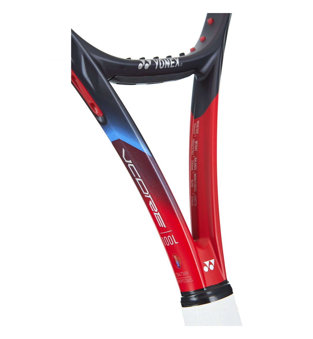 Ракетка для тенниса Yonex VCore 100L (280g) Scarlett