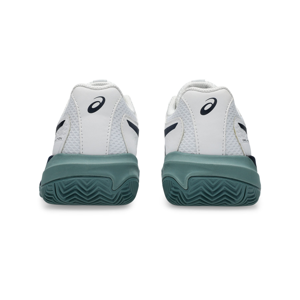 Кросівки дитячі Asics Gel-Resolution X GS Clay White/Midnight 1044A080-103 Кросівки дитячі Asics Gel-Resolution X GS Clay White/Midnight 1044A080-103