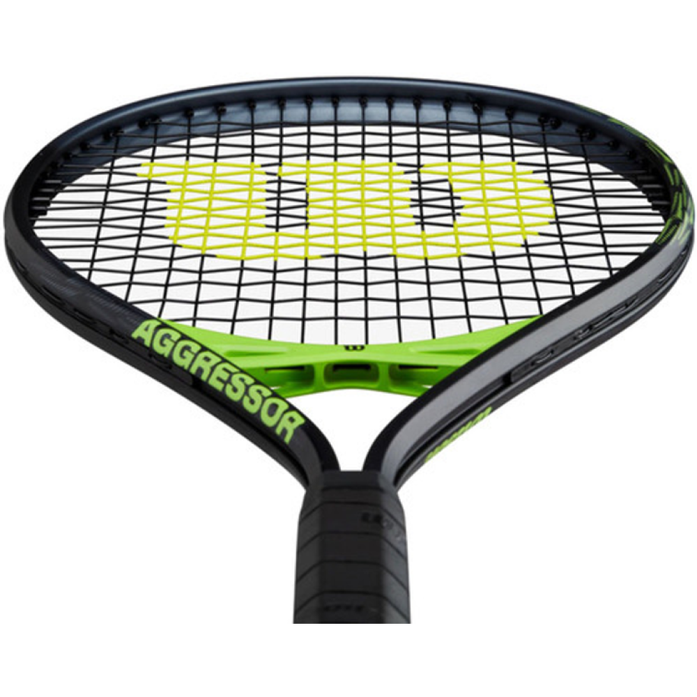 Ракетка для тенісу Wilson AGGRESSOR black/green Gr 3 Ракетка для тенісу Wilson AGGRESSOR black/green Gr 3