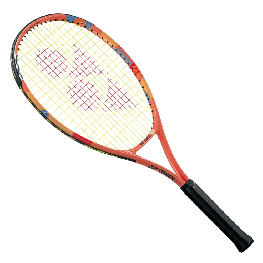 Ракетка детская Yonex Junior 25 (100 sq.in., 230g) coral orange 02YJ25G orange Ракетка детская Yonex Junior 25 (100 sq.in., 230g) coral orange 02YJ25G orange