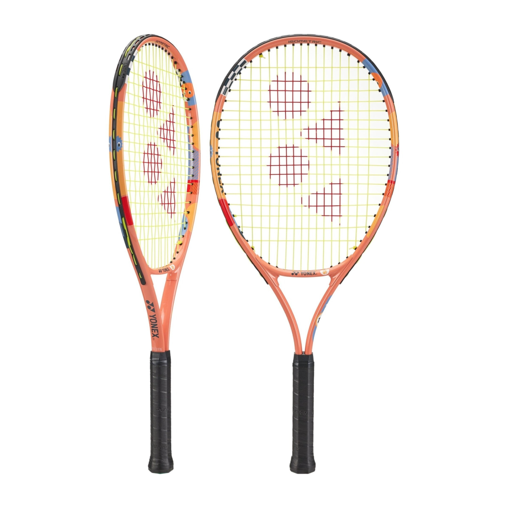 Ракетка детская Yonex Junior 25 (100 sq.in., 230g) coral orange 02YJ25G orange Ракетка детская Yonex Junior 25 (100 sq.in., 230g) coral orange 02YJ25G orange