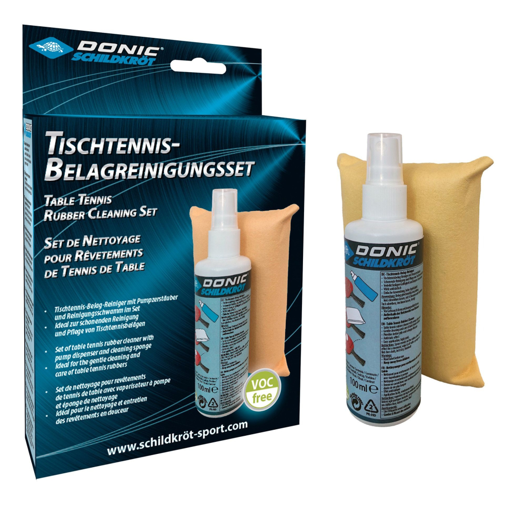 Набор для чистки ракеток Donic Cleaning set 828529 Набор для чистки ракеток Donic Cleaning set 828529
