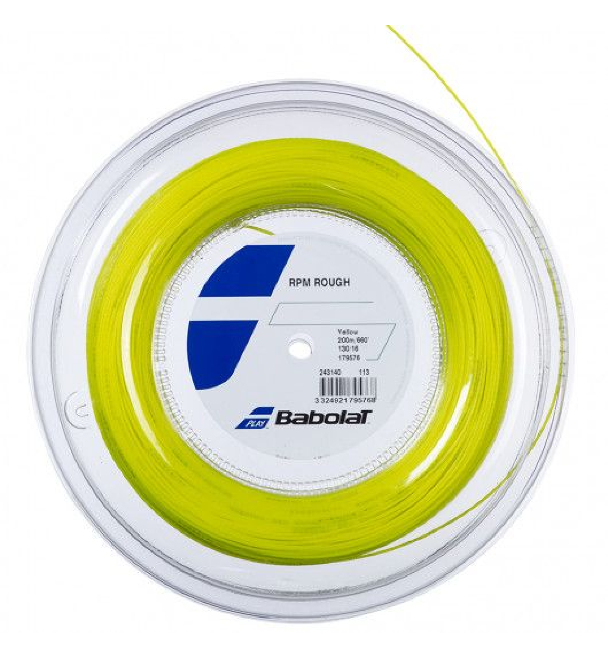 Бобина Babolat RPM rough yellow 1,25mm 200m