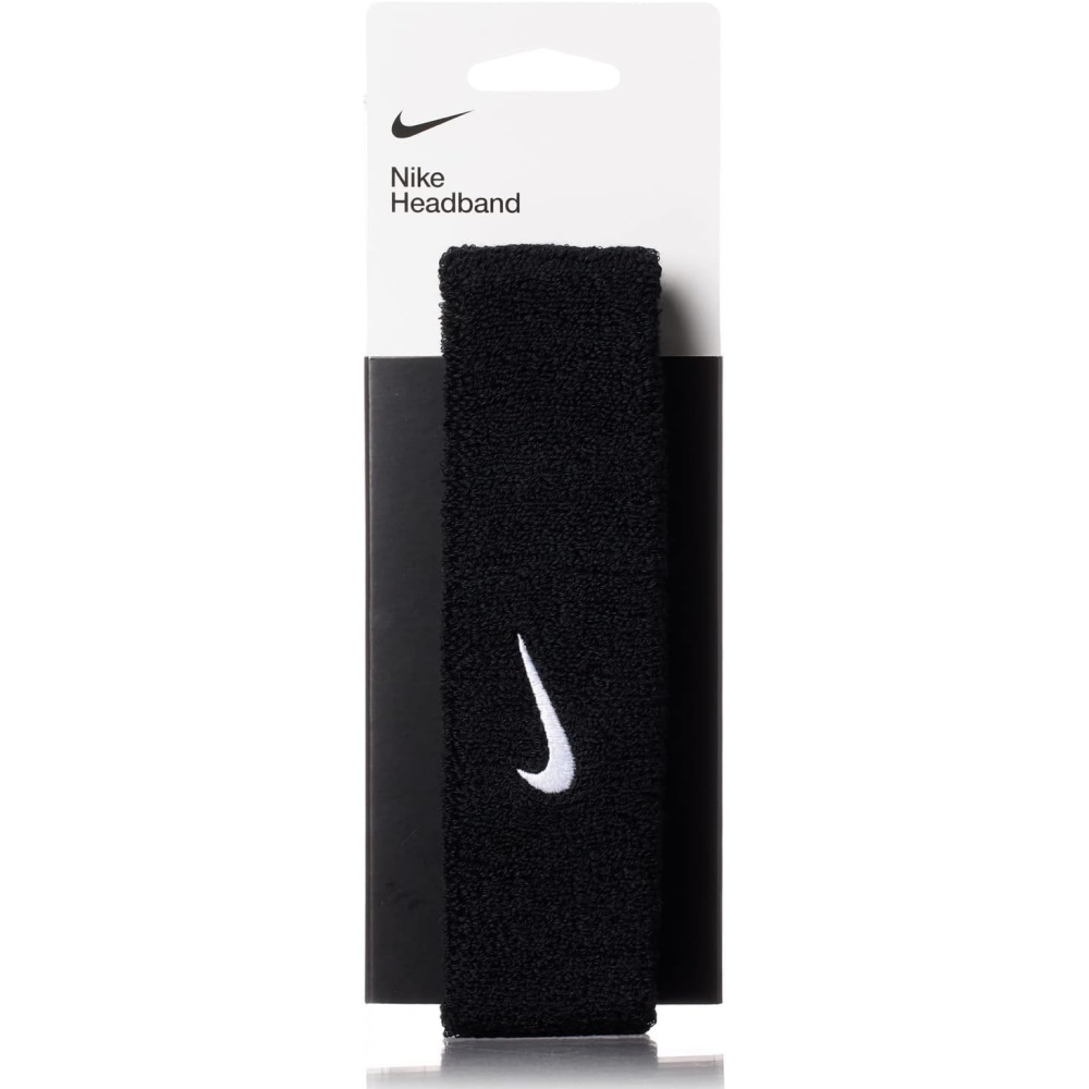 Повязка NIKE SWOOSH HEADBAND BLACK/WHITE OSFM N.NN.07.010.OS Повязка NIKE SWOOSH HEADBAND BLACK/WHITE OSFM N.NN.07.010.OS