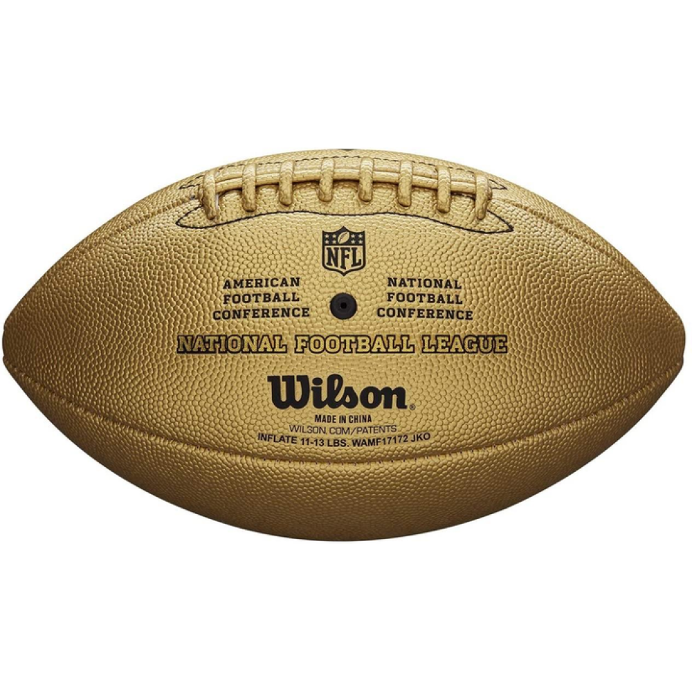 М'яч для американського футболу Wilson Duke metallic edition OS FB gold WTF1826XB М'яч для американського футболу Wilson Duke metallic edition OS FB gold WTF1826XB
