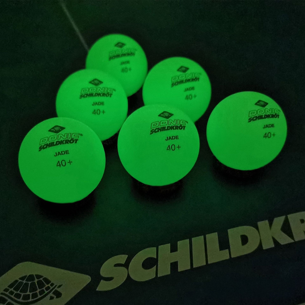 Мячи Donic Glow in the dark 40+ green 608507 Мячи Donic Glow in the dark 40+ green 608507