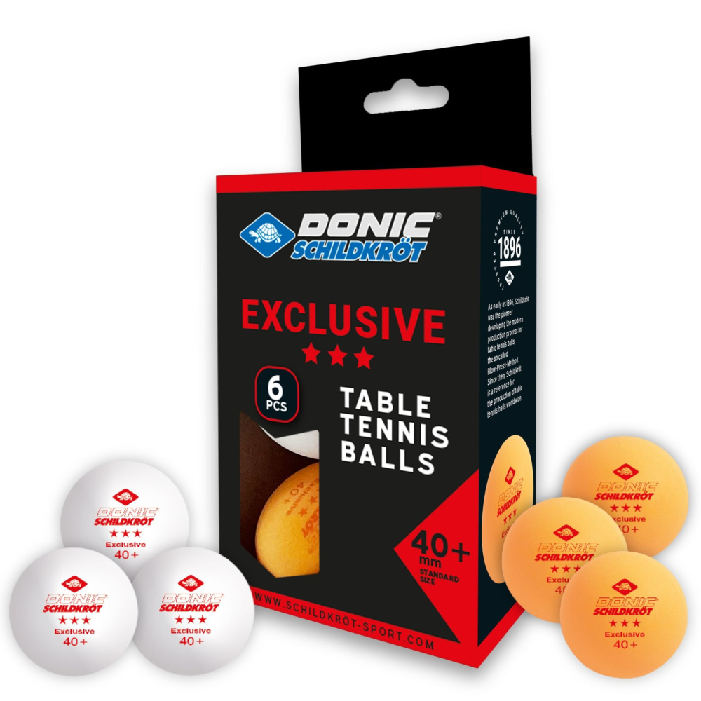 Donic Avantgarde 3* 40+ 6шт plastic white 608530 Donic Avantgarde 3* 40+ 6шт plastic white 608530