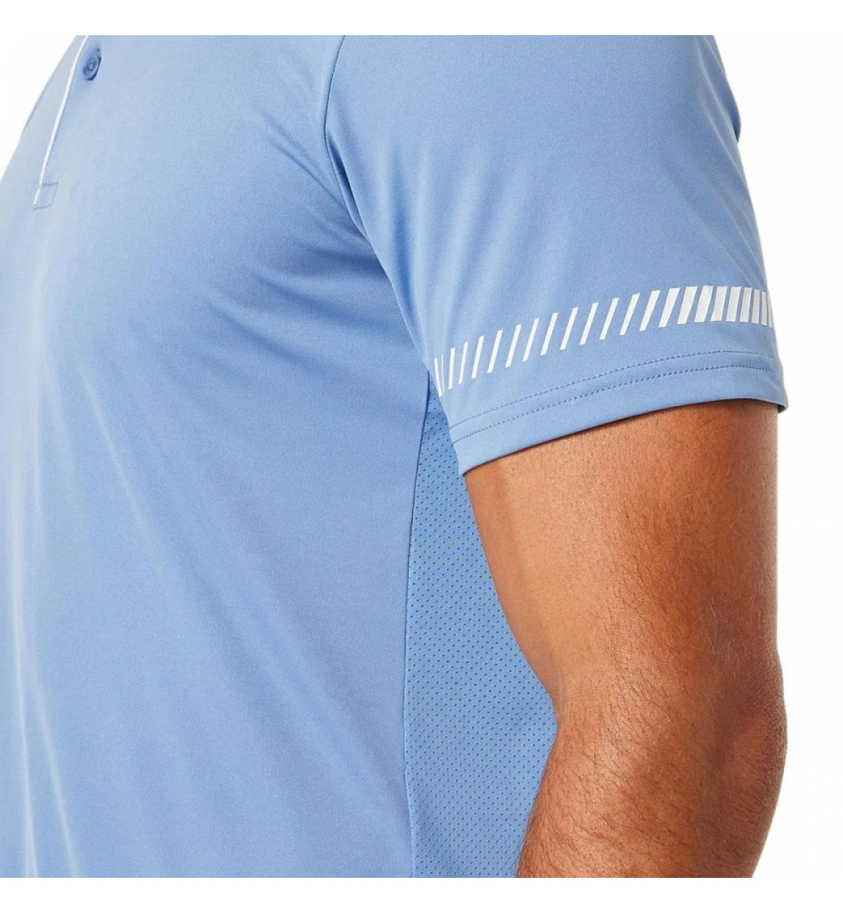 Поло мужское Asics COURT POLO SHIRT light-blue