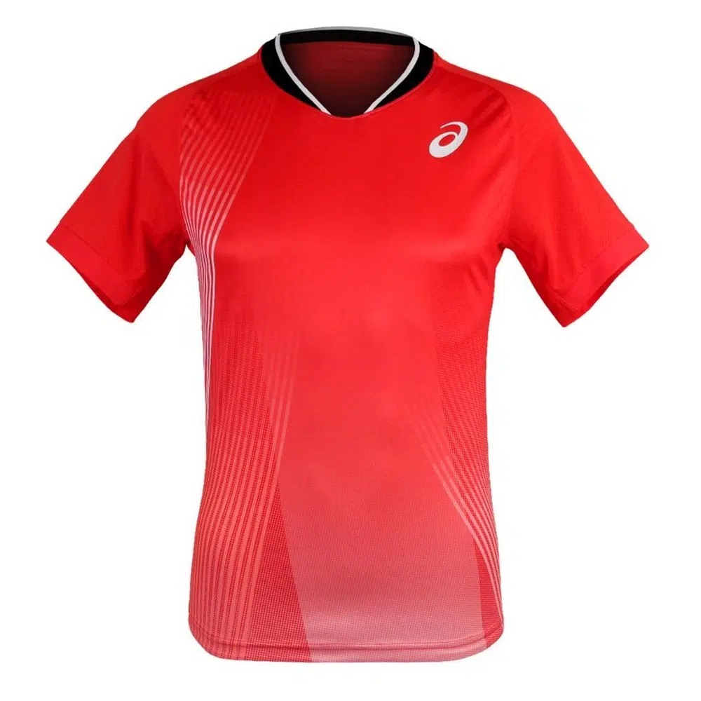 Футболка мужская Asics Asics Court SS Top Electric Red 2041A170-602 Футболка мужская Asics Asics Court SS Top Electric Red 2041A170-602