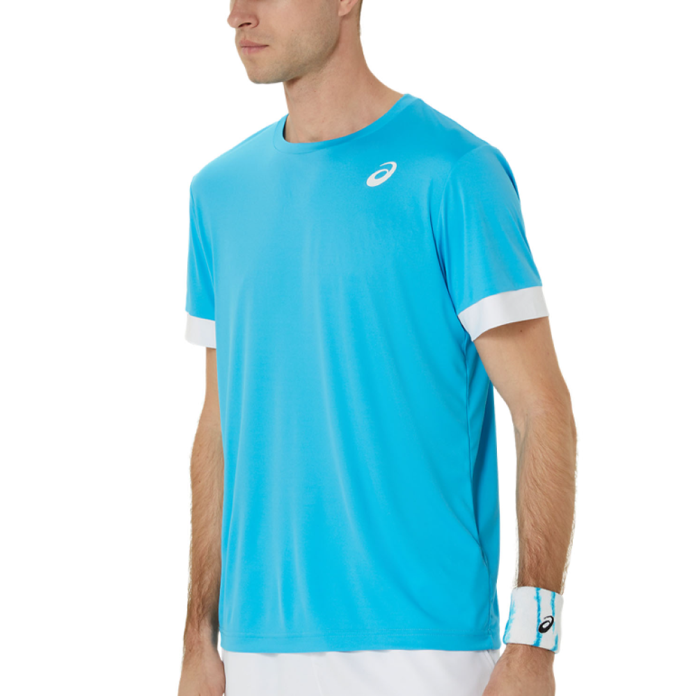 Футболка мужская Asics COURT SS TOP blue 2041A255-418 Футболка мужская Asics COURT SS TOP blue 2041A255-418