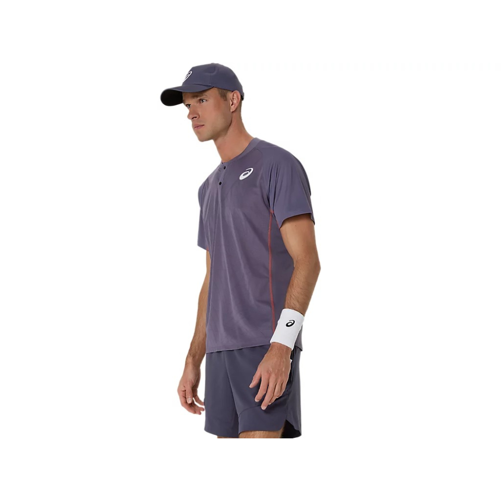 Поло мужское Asics Match Actibreeze Greyish Purple 2041A322-500 Поло мужское Asics Match Actibreeze Greyish Purple 2041A322-500
