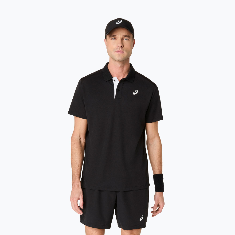 Поло Asics Court Polo Performance Black 2041A340-001 Поло Asics Court Polo Performance Black 2041A340-001