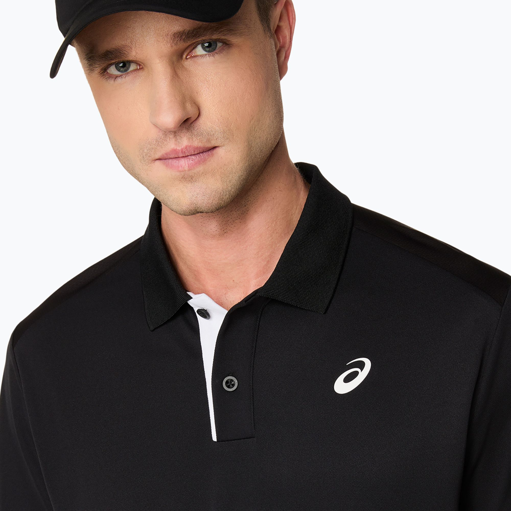 Поло Asics Court Polo Performance Black 2041A340-001 Поло Asics Court Polo Performance Black 2041A340-001