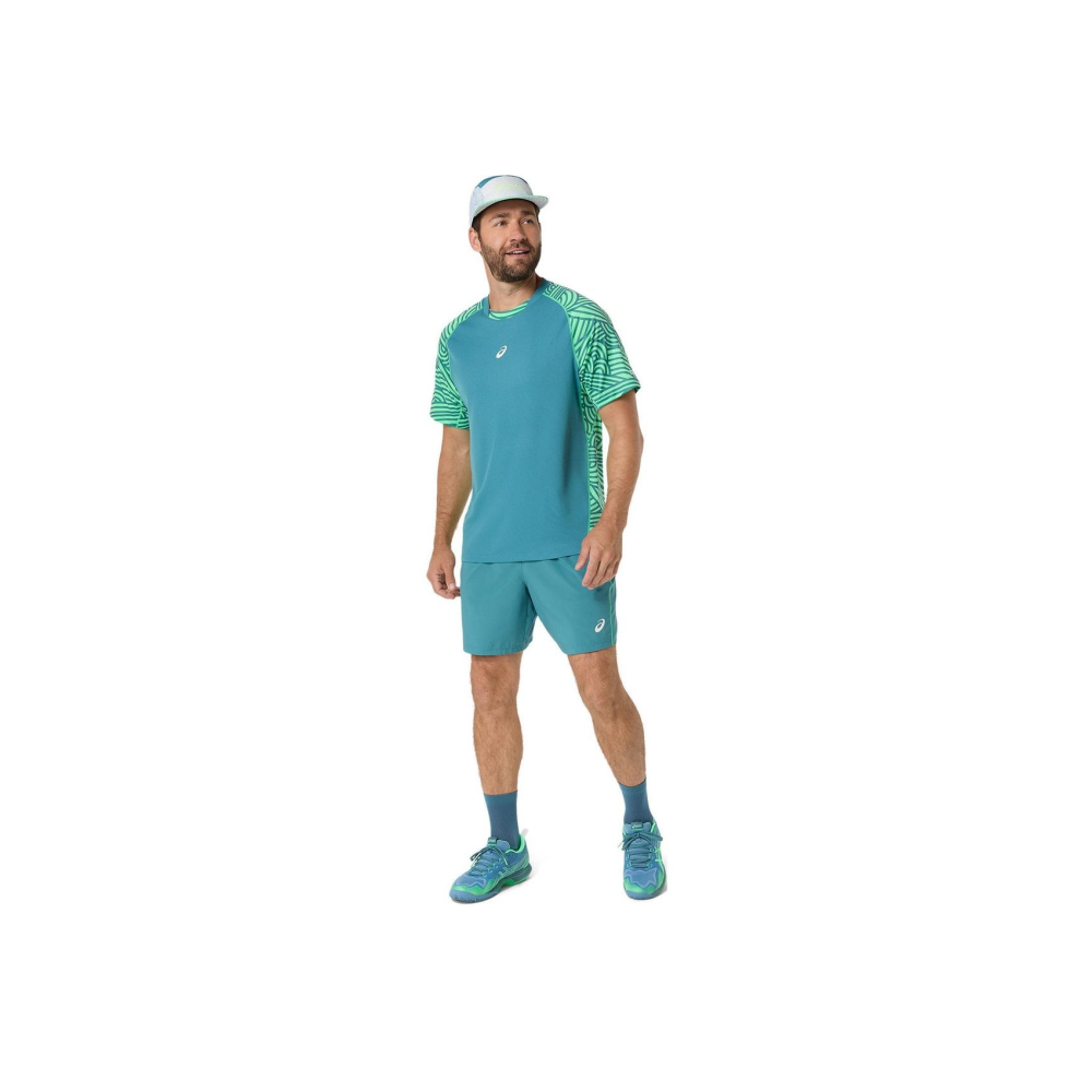 Шорты мужские Asics PADEL COURT 7IN SHORT ocean blue 2041A350-300 Шорты мужские Asics PADEL COURT 7IN SHORT ocean blue 2041A350-300