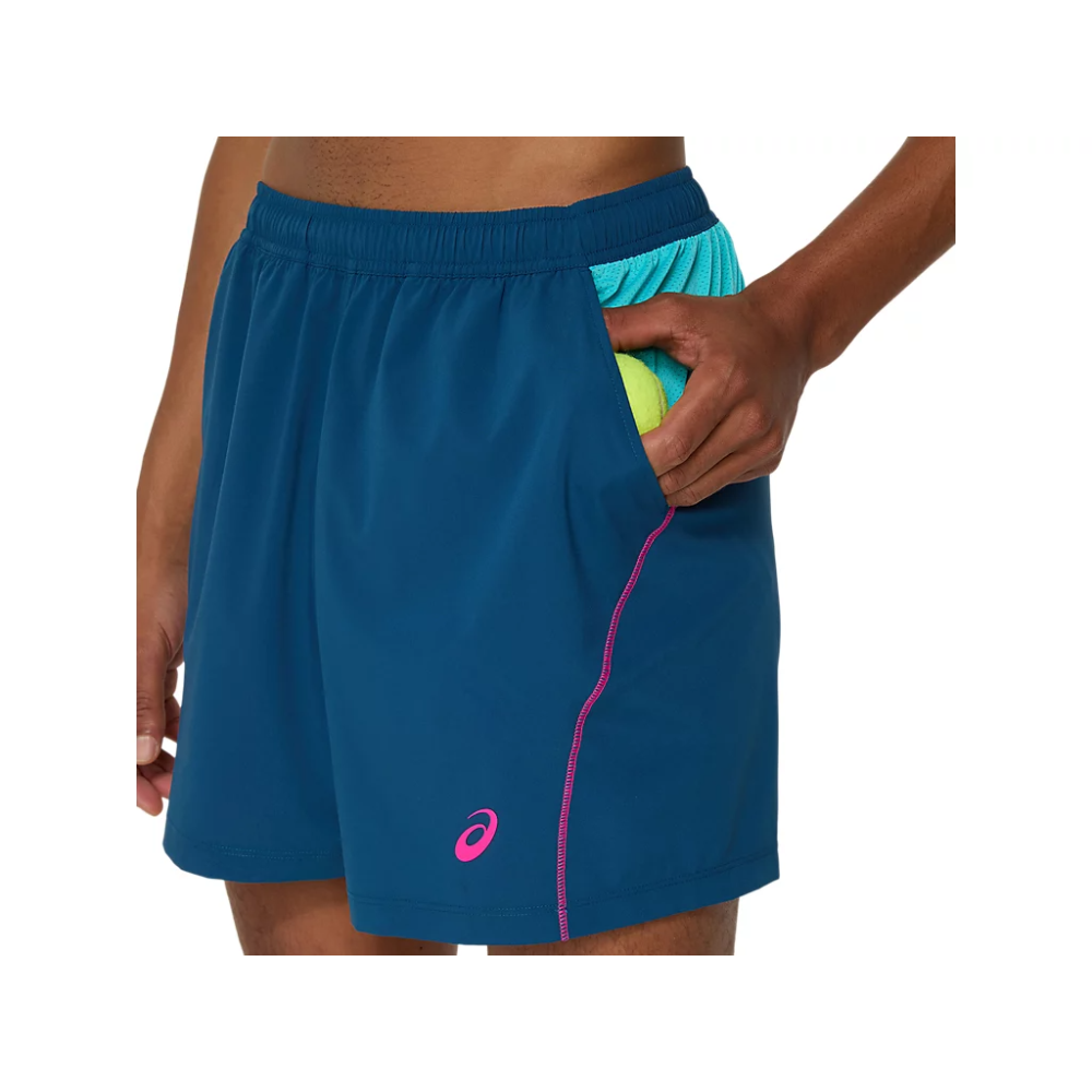 Шорты мужские Asics PADEL COURT 7IN SHORT MAKO BLUE Шорты мужские Asics PADEL COURT 7IN SHORT MAKO BLUE