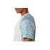 Футболка Asics Padel Court All Over Print  SS Top Cream/Saba Blue 2041A385-100