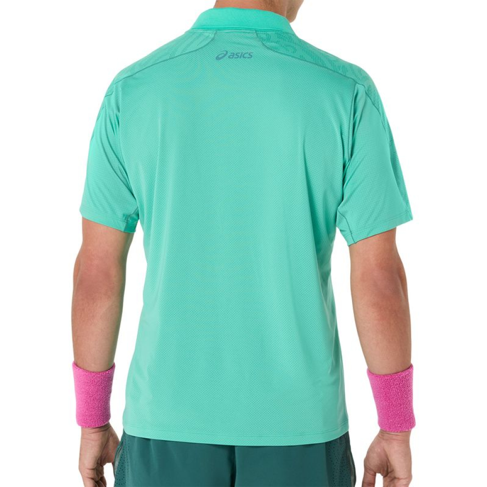 Футболка Asics Match Jacquard SS Top Aurora Green 2041A387-300 Футболка Asics Match Jacquard SS Top Aurora Green 2041A387-300