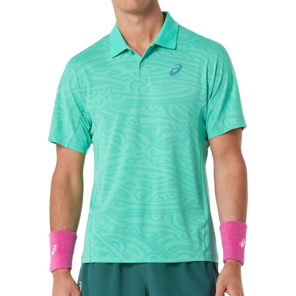 Футболка Asics Match Jacquard SS Top Aurora Green 2041A387-300 Футболка Asics Match Jacquard SS Top Aurora Green 2041A387-300