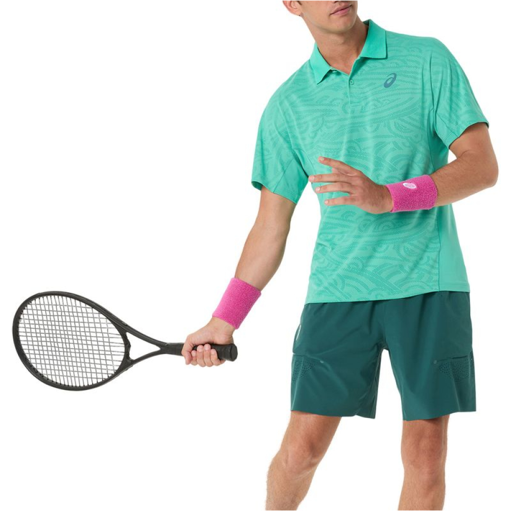 Футболка Asics Match Jacquard SS Top Aurora Green 2041A387-300 Футболка Asics Match Jacquard SS Top Aurora Green 2041A387-300