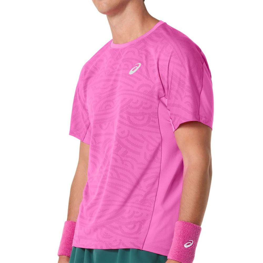 Футболка Asics Match Jacquard SS Top Digital Sakura 2041A391-700 Футболка Asics Match Jacquard SS Top Digital Sakura 2041A391-700