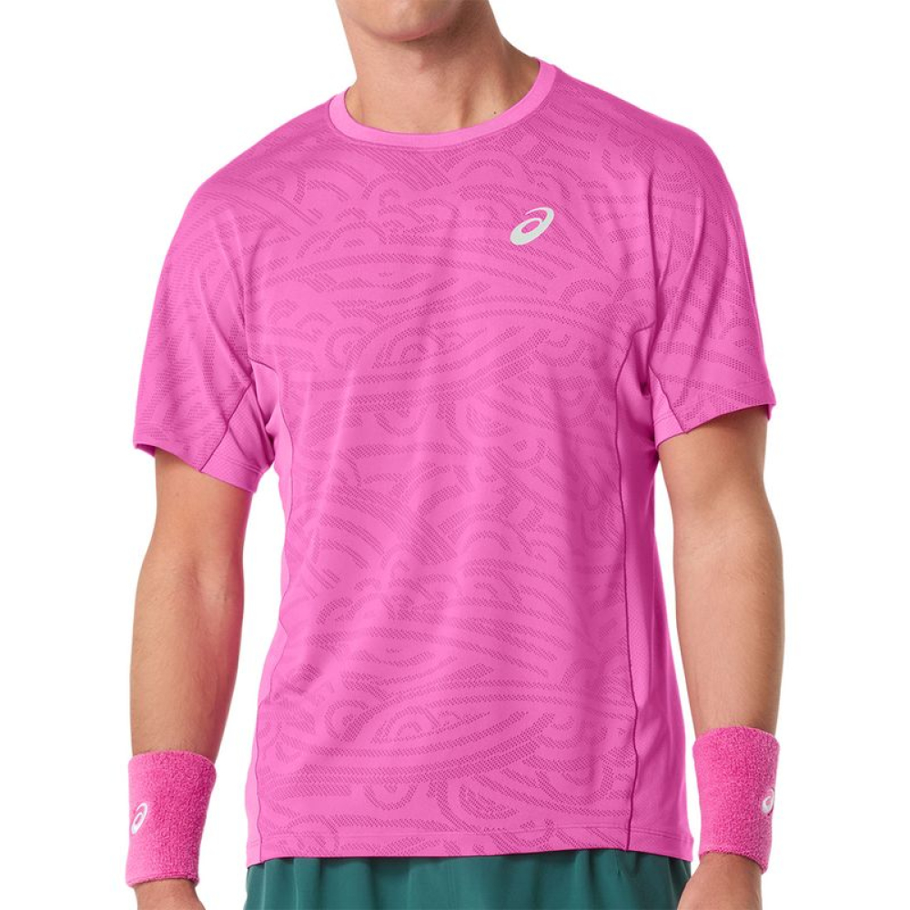 Футболка Asics Match Jacquard SS Top Digital Sakura 2041A391-700 Футболка Asics Match Jacquard SS Top Digital Sakura 2041A391-700