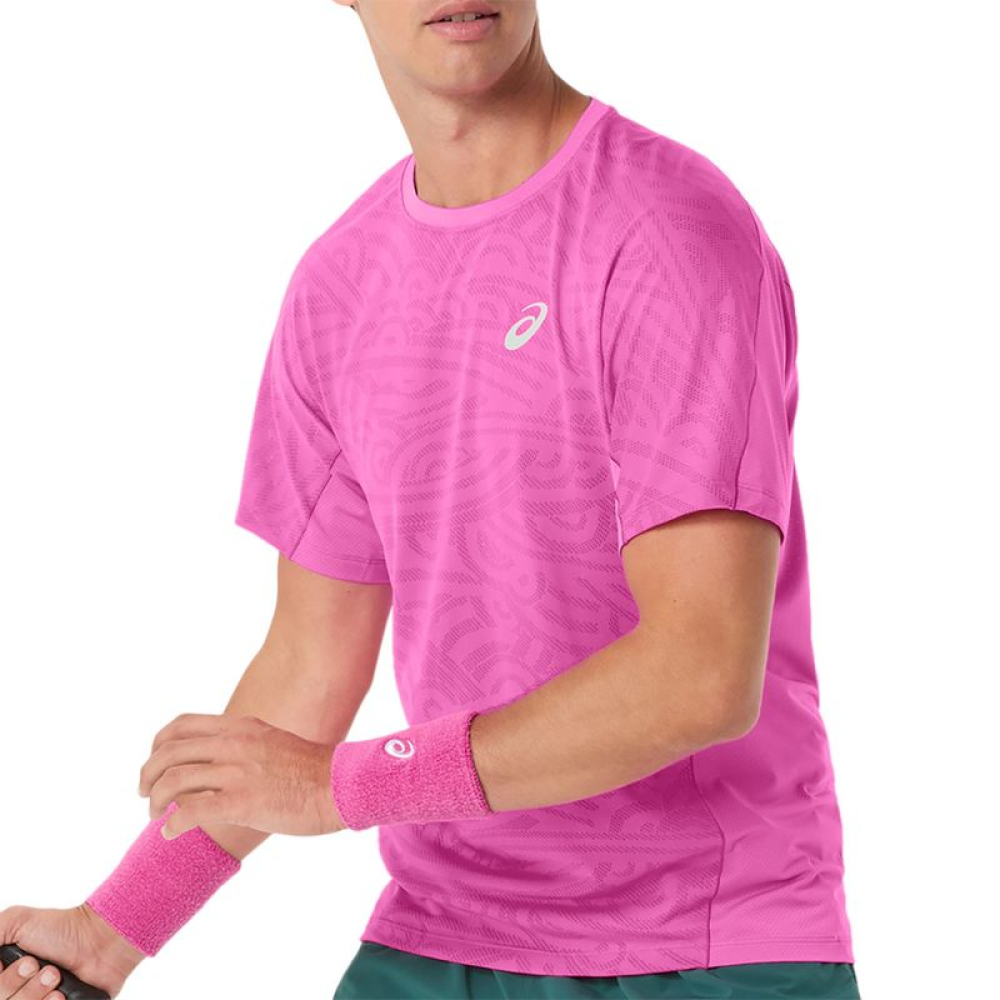 Футболка Asics Match Jacquard SS Top Digital Sakura 2041A391-700 Футболка Asics Match Jacquard SS Top Digital Sakura 2041A391-700